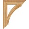 Ekena Millwork Thorton Traditional Rough Sawn Bracket, Western Red Cedar, 6"W x 32"D x 40"H BKT06X32X40THR01RWR - alternate 2